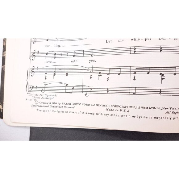 Vintage Unsinkable Molly Brown Vocal Selections Debbie Reynolds 1960 Song Book - Picture 7 of 9